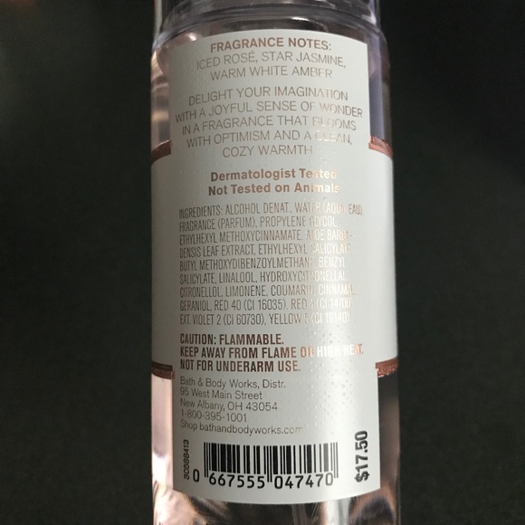 Bath & Body Works Pure Wonder Fine Fragrance Mist NWT 8 fl oz/236 ml - Picture 6 of 8